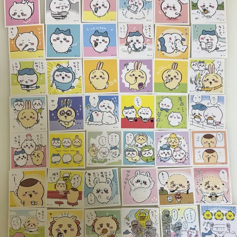 먼작귀 치이카와 씰스티커