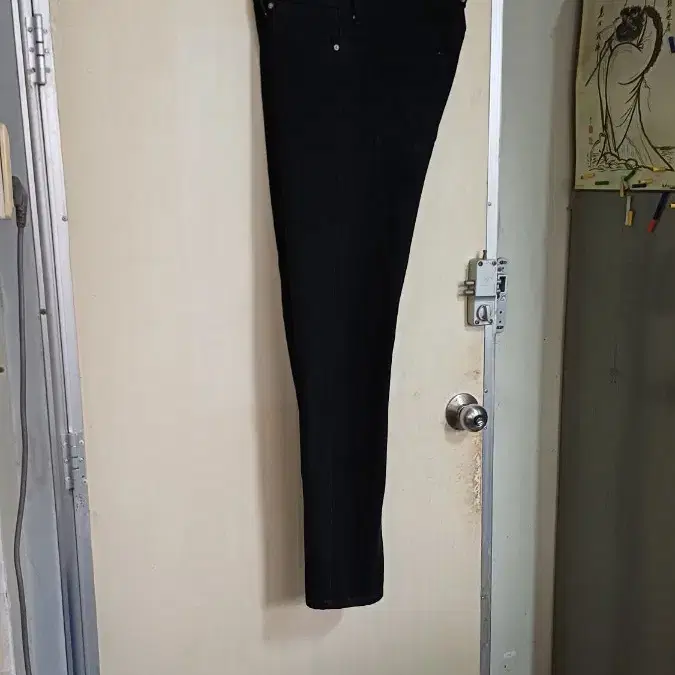 세컨즈남성 불랙 청바지새옷36싸이즈기장109센치
