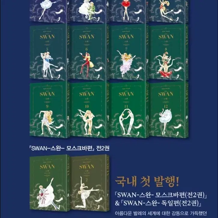 SWAN-스완- 애장판 전16권 세트