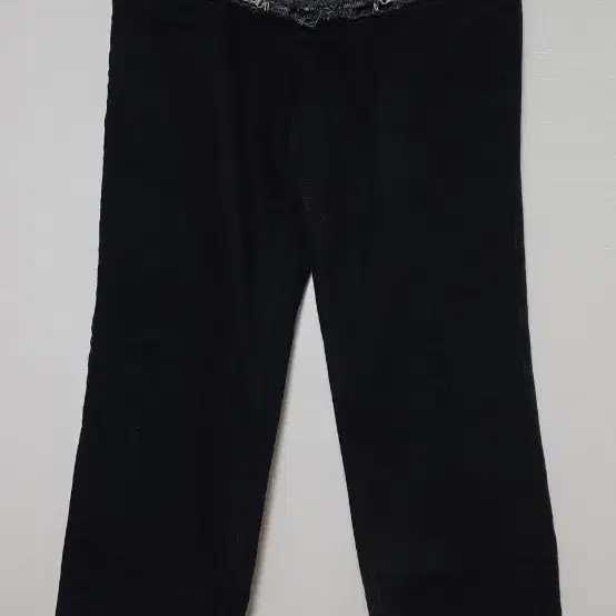 타파갤러리 블랙 코튼 팬츠 LARGE