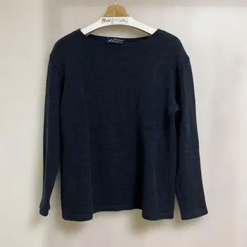 SAINT JAMES 더블 페이스 스웨터 네이비 T4