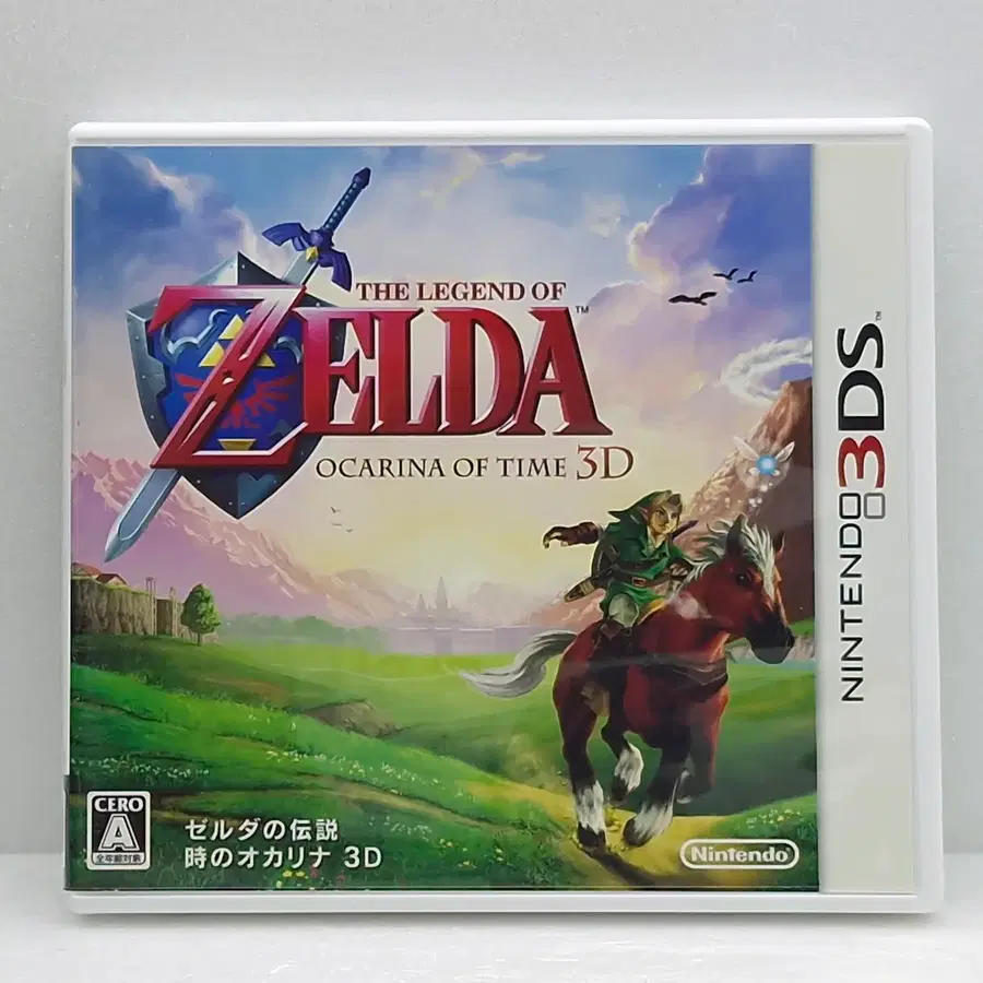 닌텐도 젤다의 전설 시간의 오카리나 3D 일본판(3DS1580)