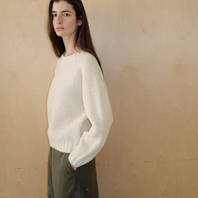 버다나 verdana Eve Wool Knit (Ivory)