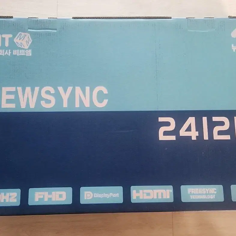 뉴싱크 2412P 모니터 120Hz FHD HDR