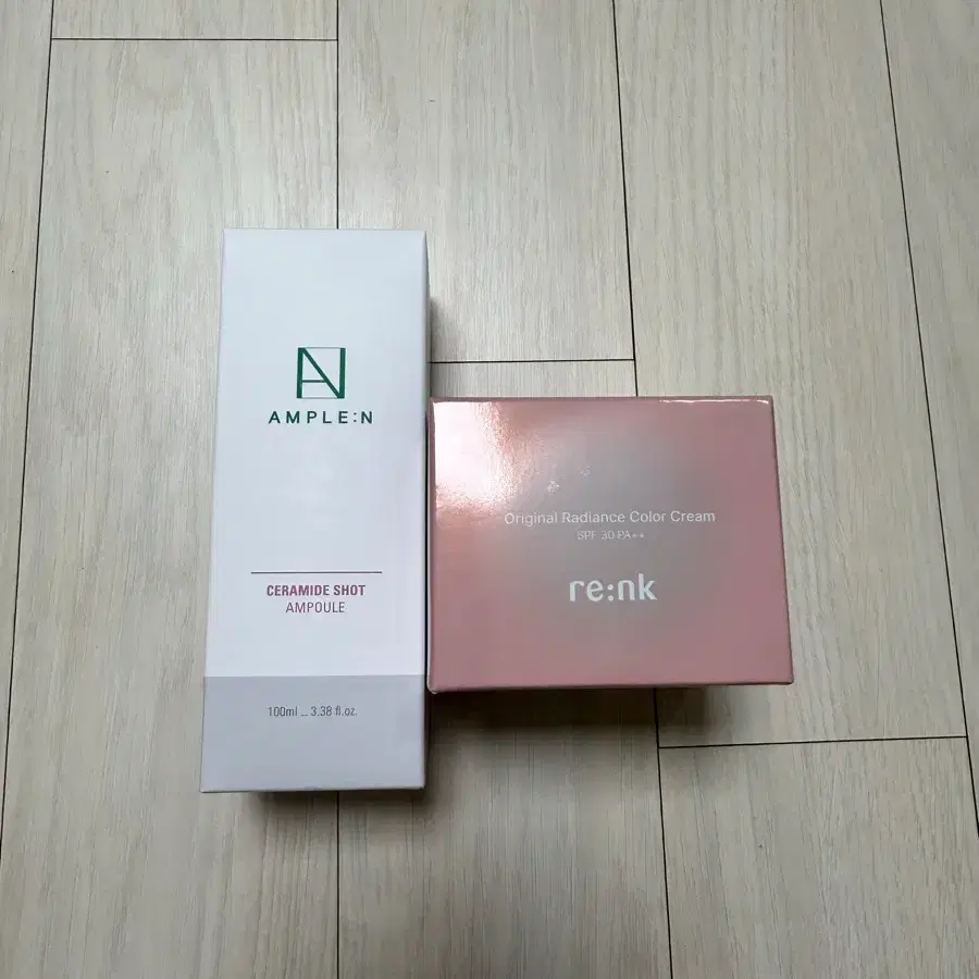 미개봉) 리엔케이 오리지널 래디언스 빛크림 , 앰플엔 세라마이드샷 화잘먹 보습장벽앰플