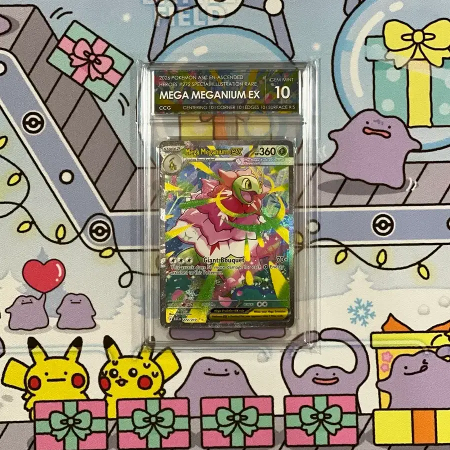 이번주만 11! 포켓몬카드 북미판 메가메가니움ex sir / SAR CCG10 팝니다