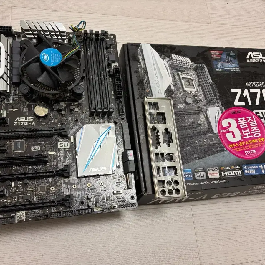 asus z170a 메인보드 + i7 6700 cpu