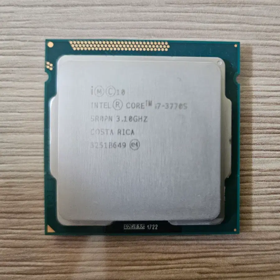 인텔 i7-3770S CPU