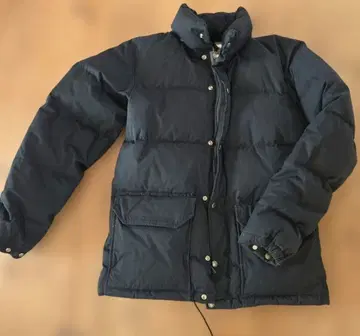 브라운 택 THE NORTH FACE 다운 시에라 후드티 블랙 USA제 S