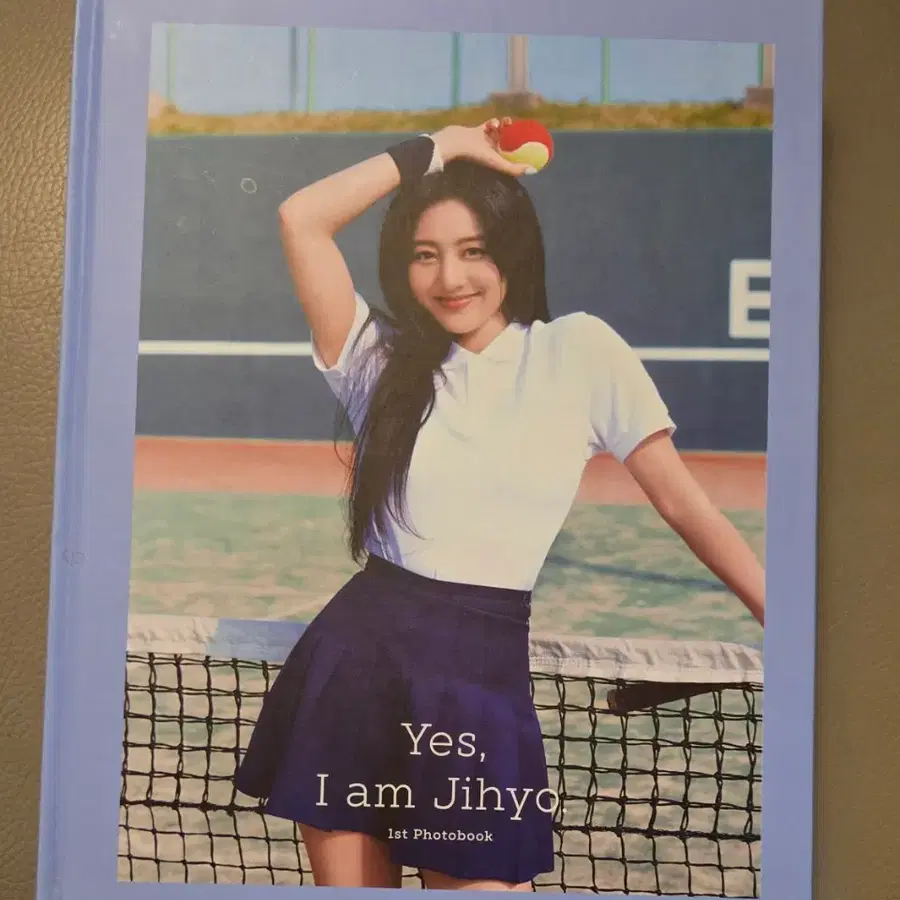 트와이스 지효 포토북 yes, I am Jihyo 블루버전