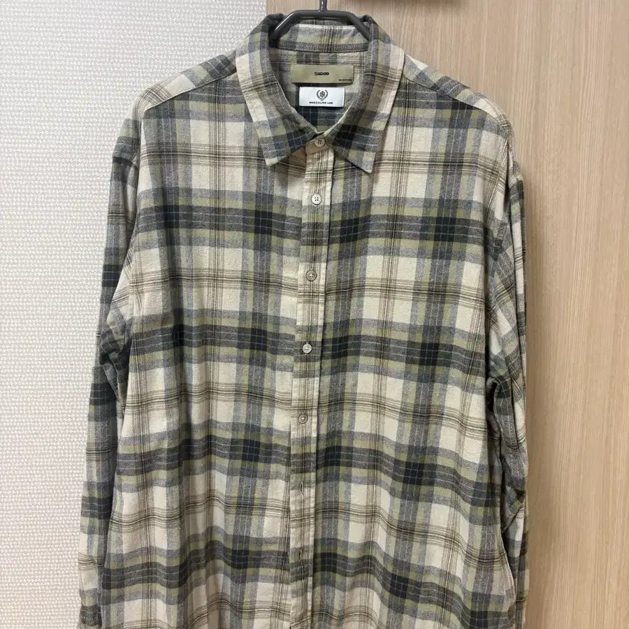 시도 체크 셔츠 (japan fabric) 3사이즈