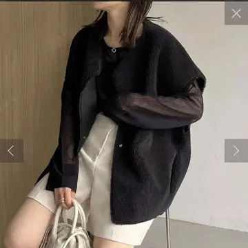 VERSEAU/베르소 에코 무스탕 코쿤 베스트