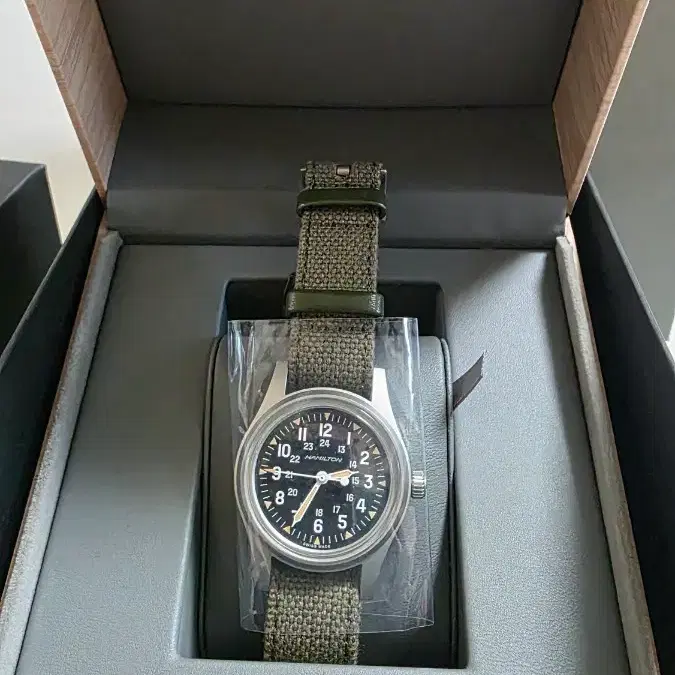 (새상품) 해밀턴 카키필드 36mm 한정판