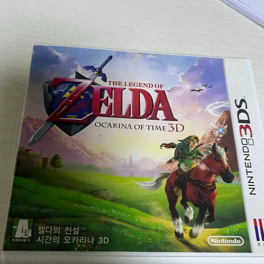 닌텐도 3DS 젤다의 전설 시간의 오카리나 3D 게임팩