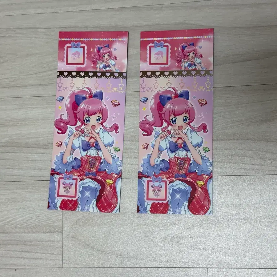 프리티 시리즈 팝업 [반짝이는 프리채널] 라미 홀로그램 티켓 팔아요.