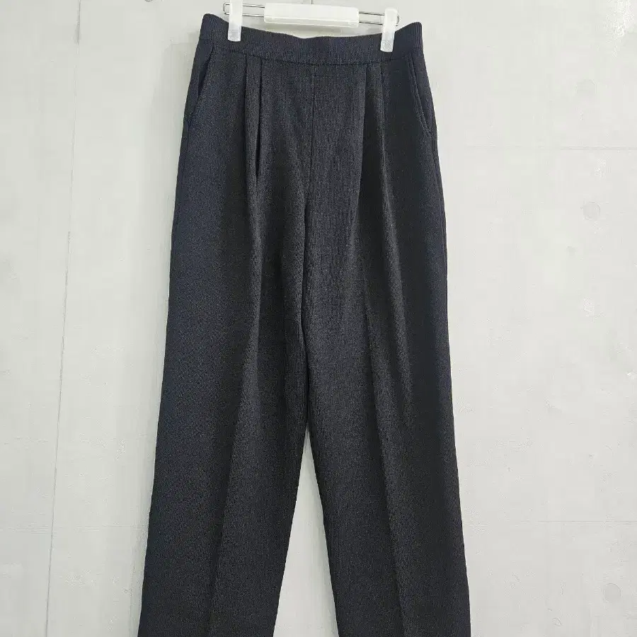 ST. JOHN BASICS 세인트존 블랙 와이드 팬츠 8