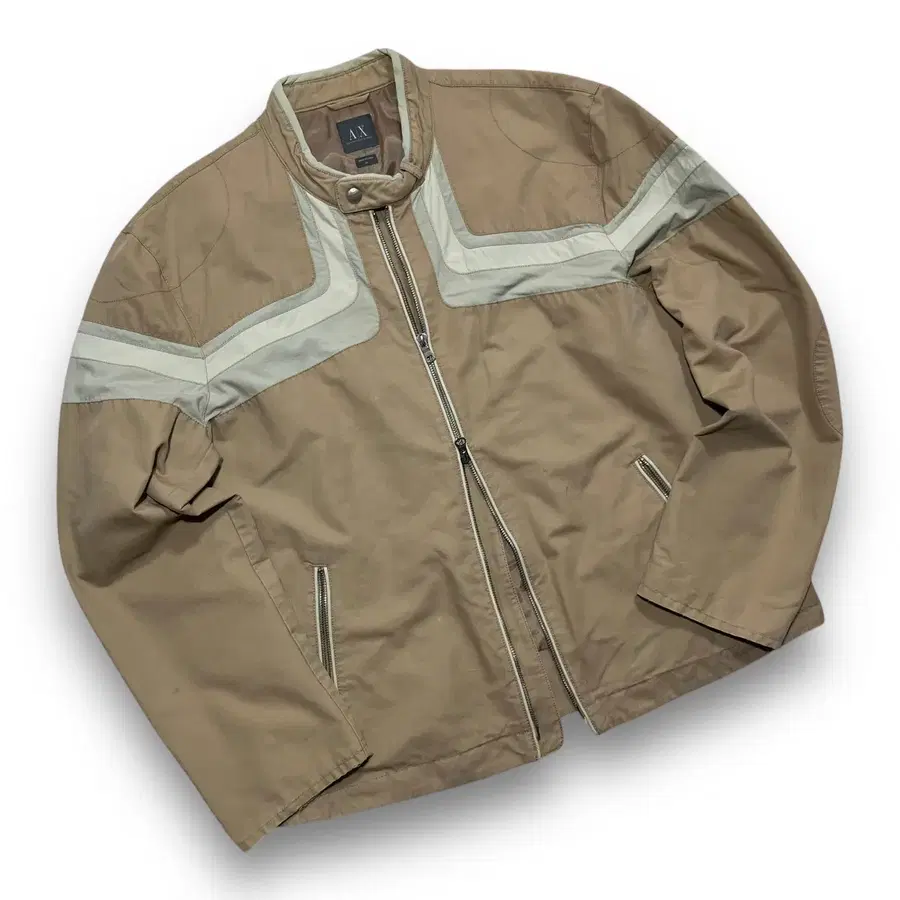 A|X Armani Exchange Casual Stand Collar Full-Zip Jacket
