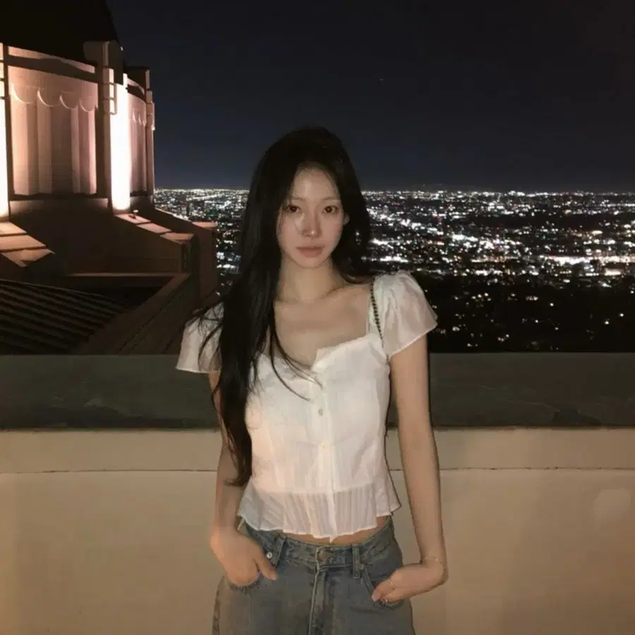 (택O/새상품)샵리즈 웬디 blouse