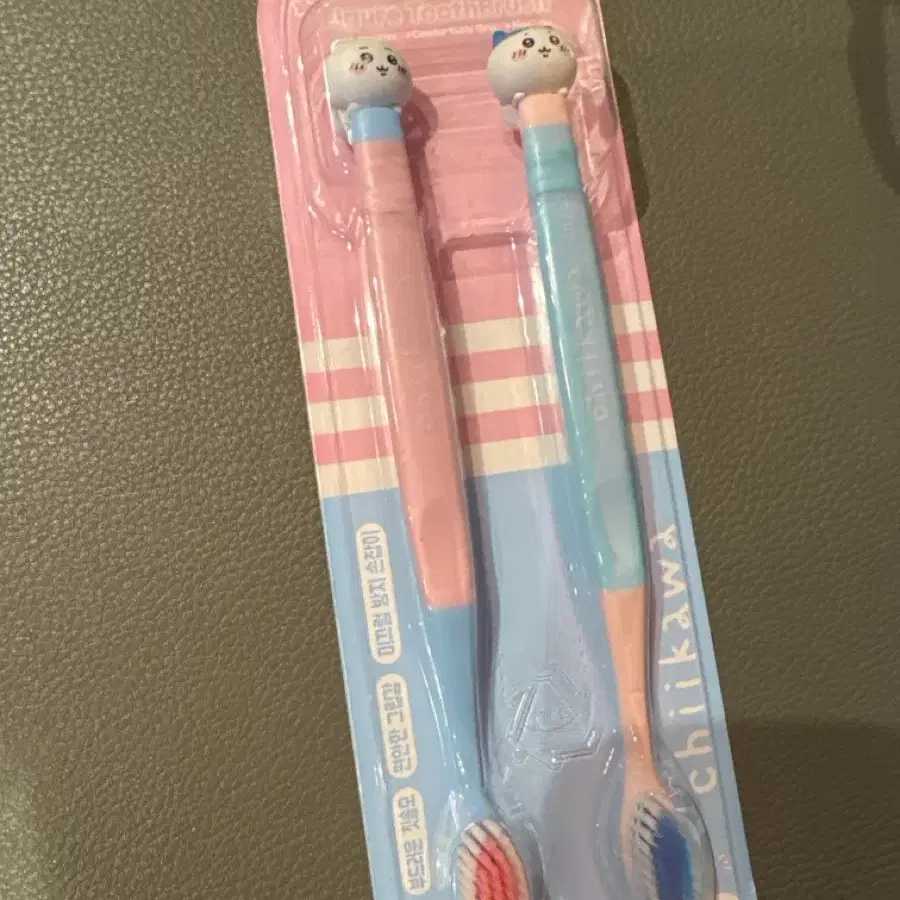 치이카와 캐릭터 칫솔 2개 세트