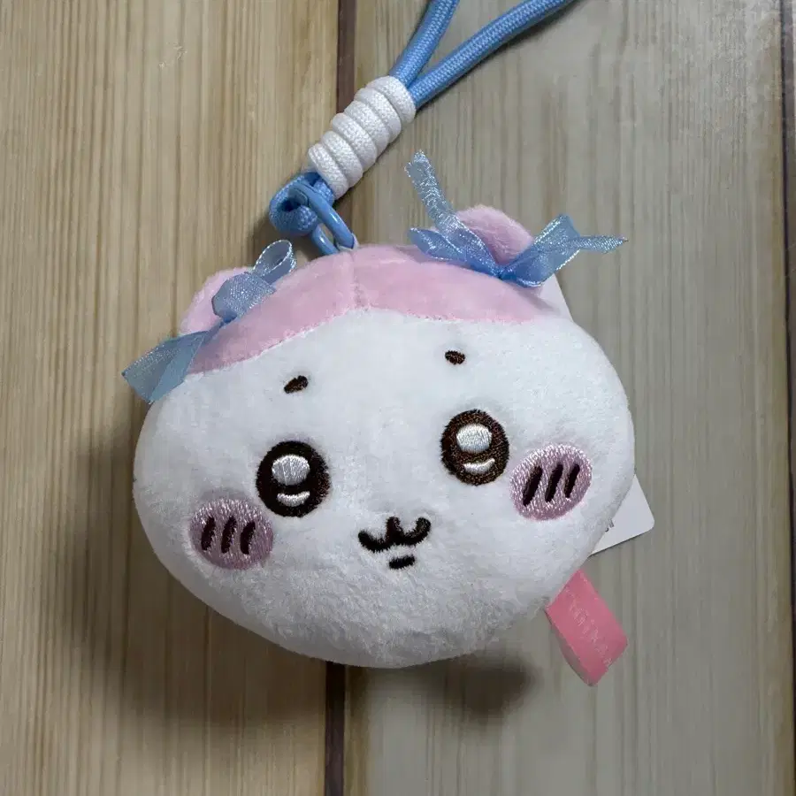 하치와레 리본 페이스 인형키링