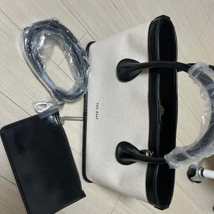 헤르몬 토트백 미니 블랙(세제품)