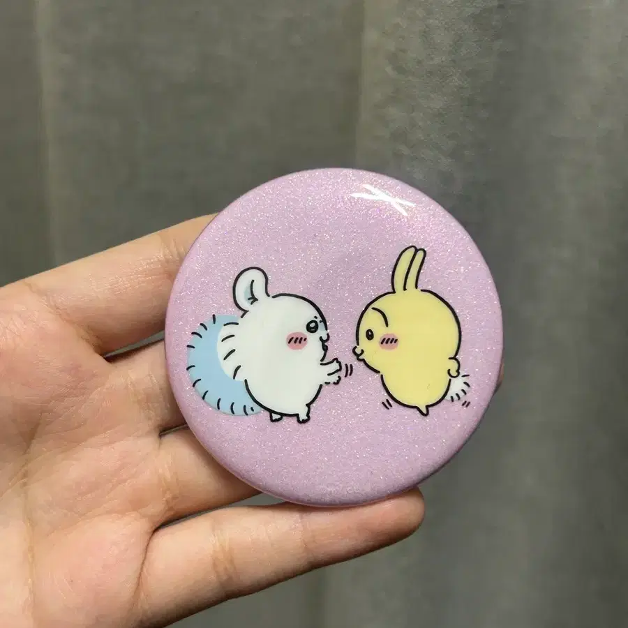 먼작귀(치이카와) 우사기 모몽가 뱃지