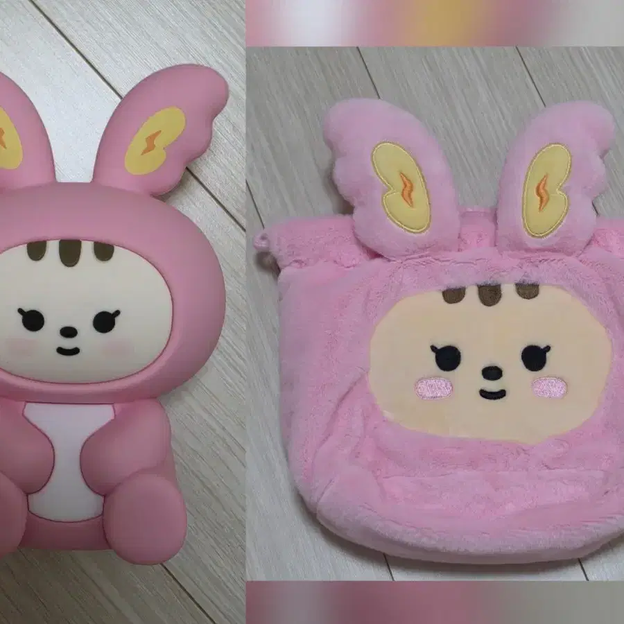 세븐틴 정한 미니틴 쫑토람 무드등 인형 파우치