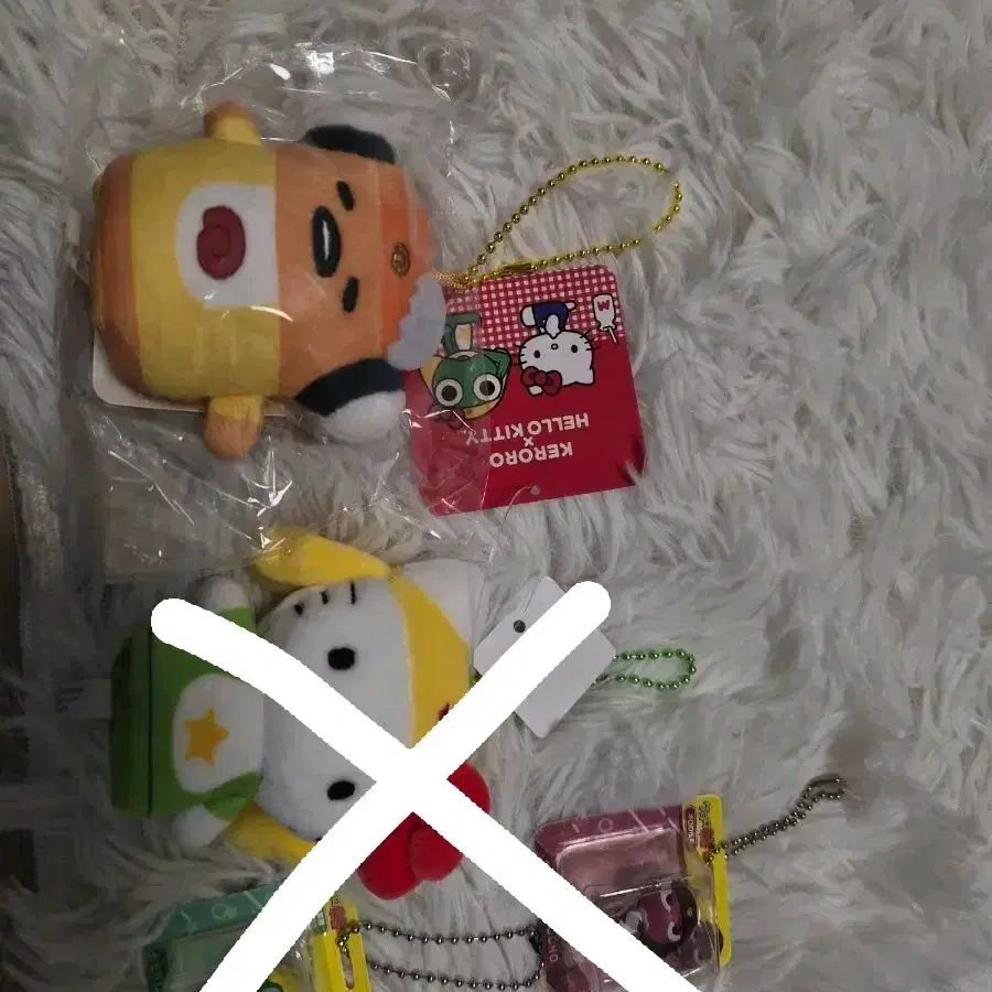 (일괄)헬로키티 케로로 구데타마 쿠루루 키링