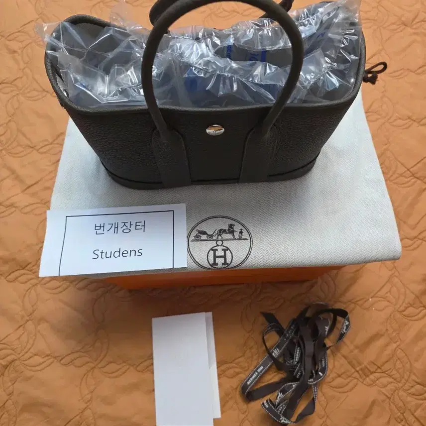 에르메스 23 네오 가든파티 미니 베르 로덴 G 각인 새상품 사진 3