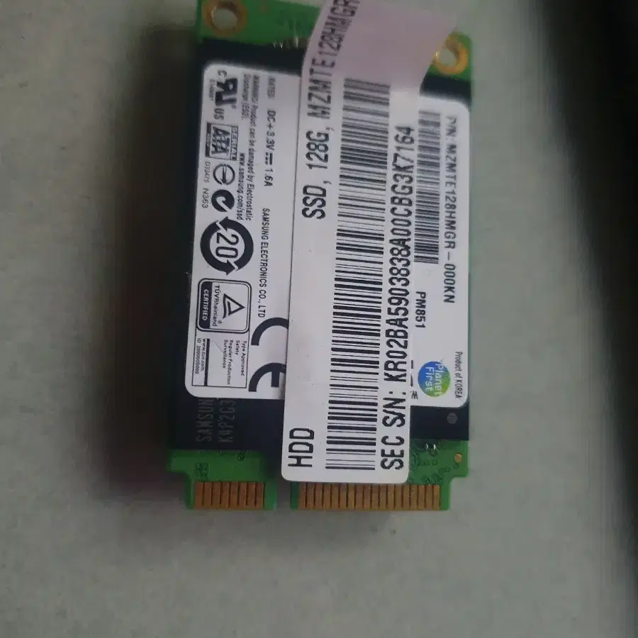 삼성 msata ssd128기가