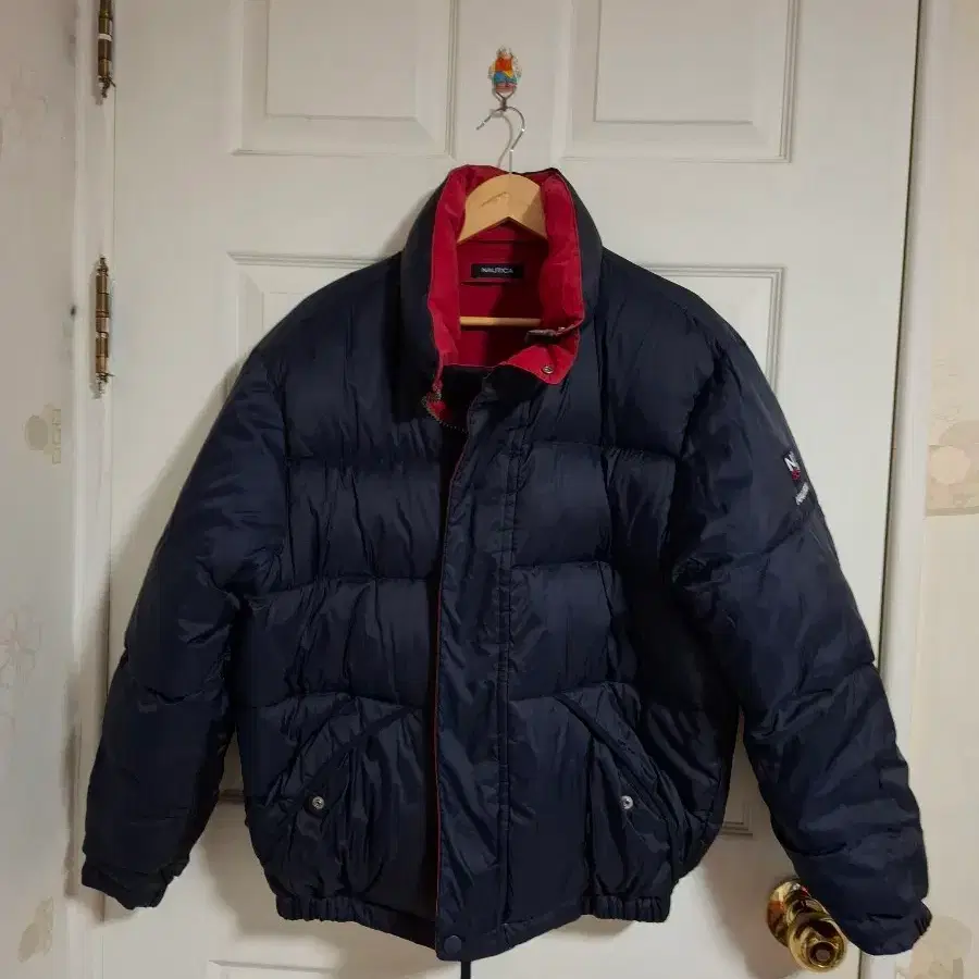 NAUTICA 리버시블 양면 남성 패딩 자켓 2XL, 110