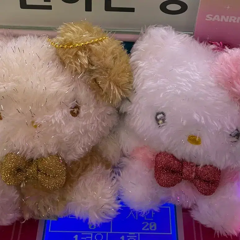 산리오 반짝 키티 파스텔 키티 2종 세트