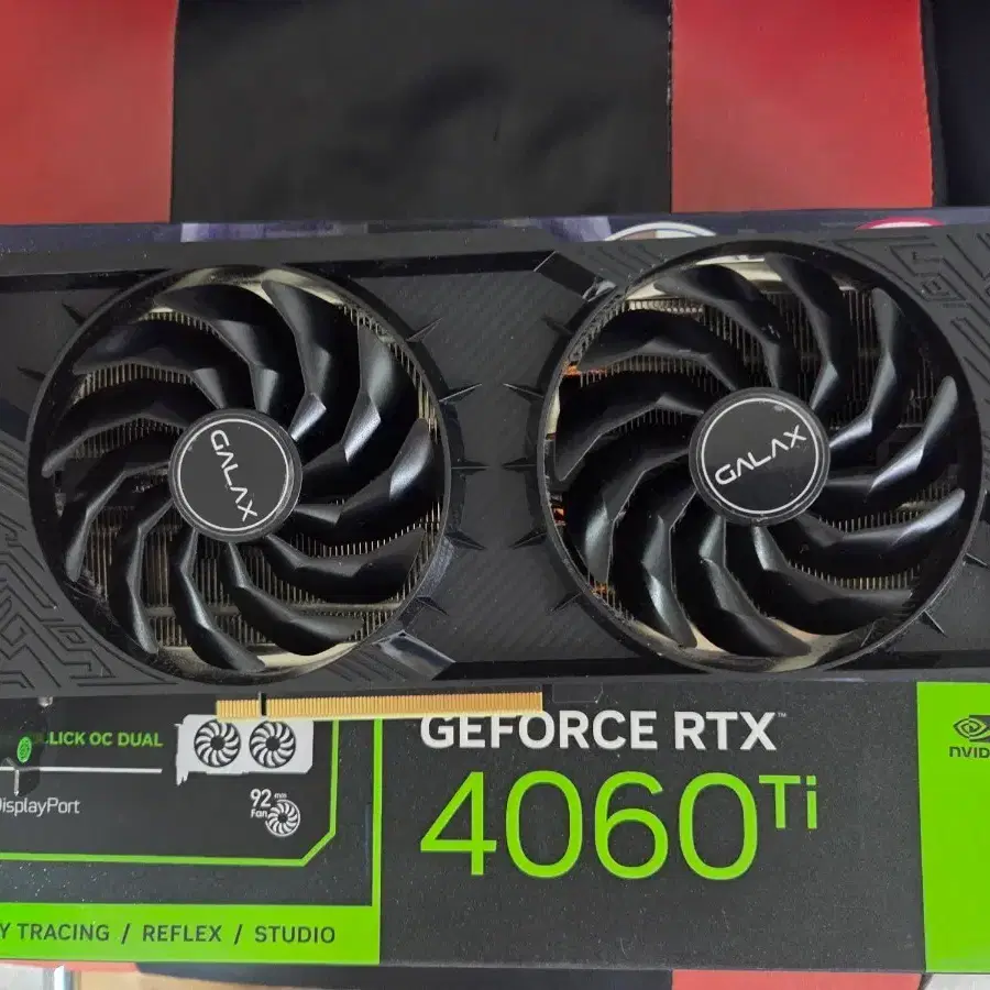 부산직 rtx4060ti 갤럭시 그래픽카드