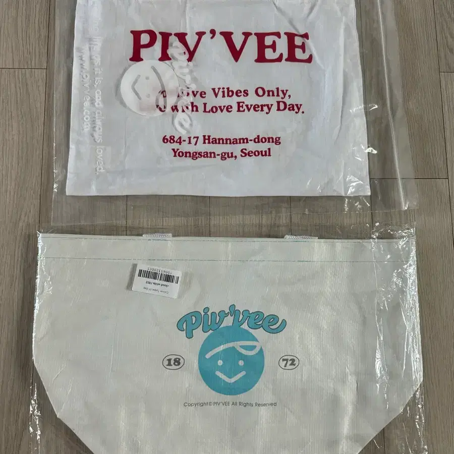 PIV'VEE 에코백 2종