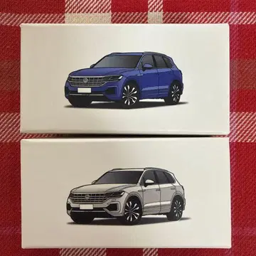 Volkswagen Touareg 미니카 2대 세트