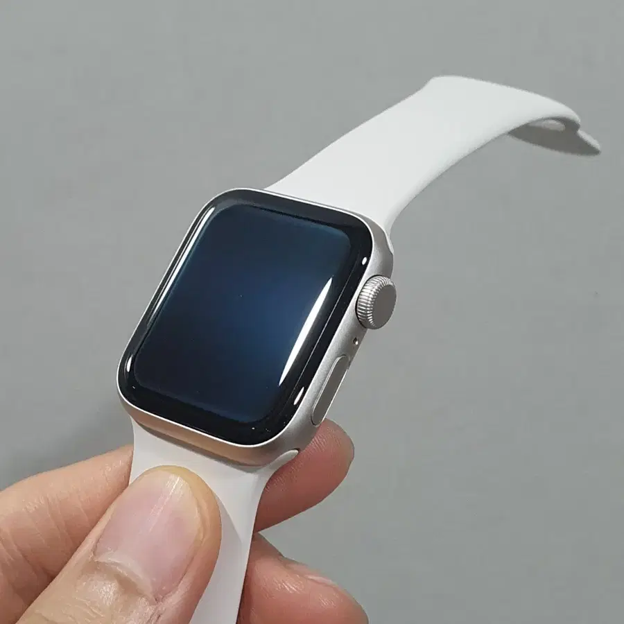 SS급] 애플워치 se2 40mm 배터리100% 실버 단품 와이파이 gps wifi