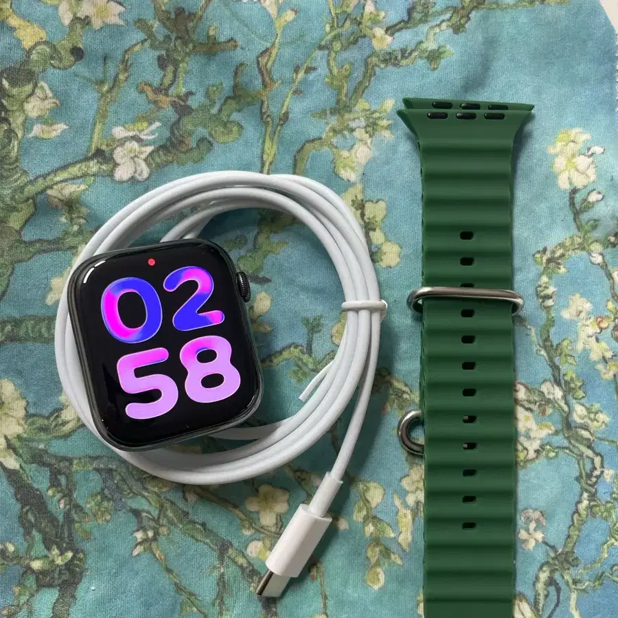 애플워치7스테인리스 45mm 셀룰러 SS급 se2