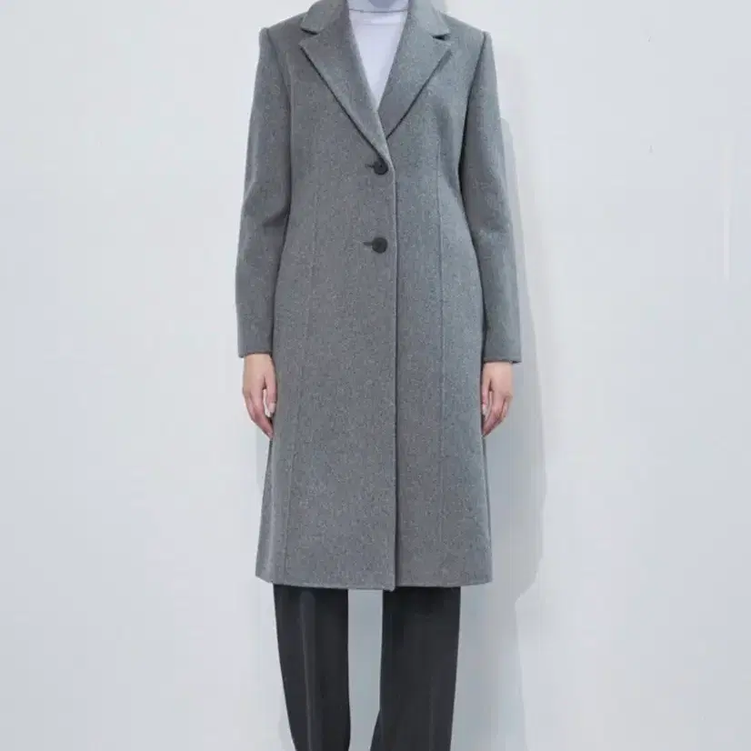 24fw 레노마 울 캐시미어 핸드메이드 롱코트
