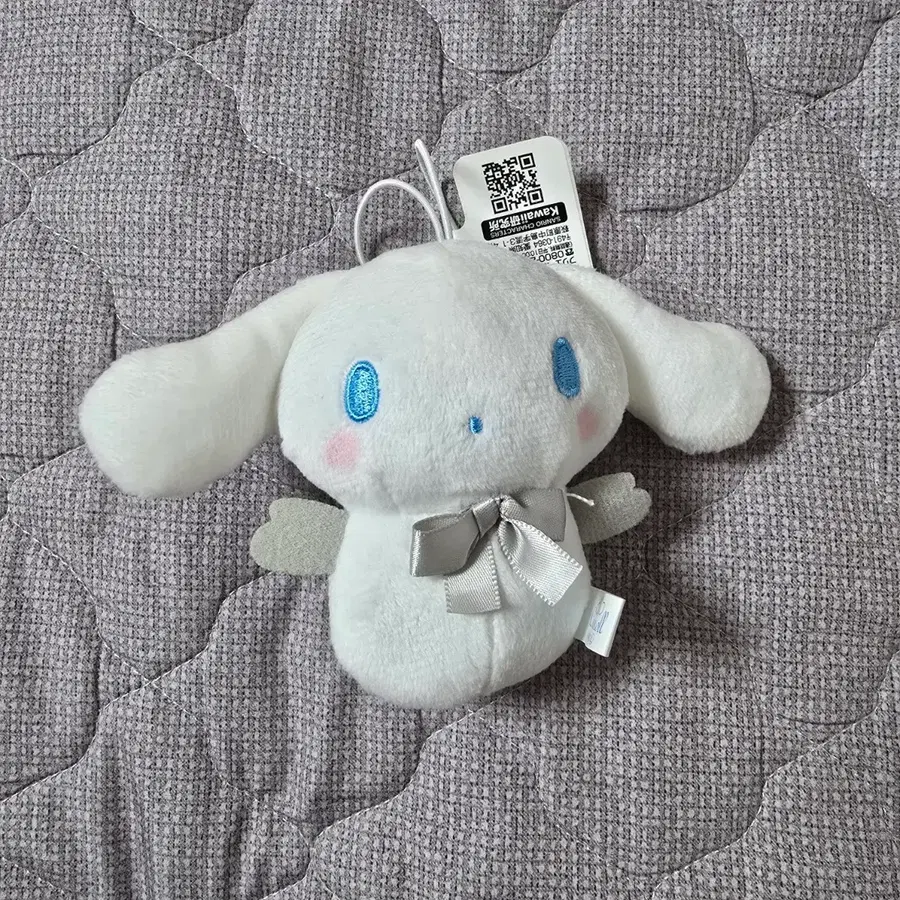 산리오 시나모롤 눈사람 인형 키링
