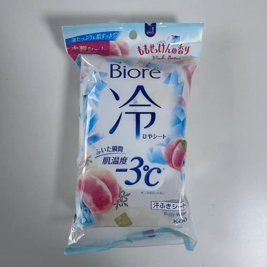 비오레 냉각시트 복숭아 향