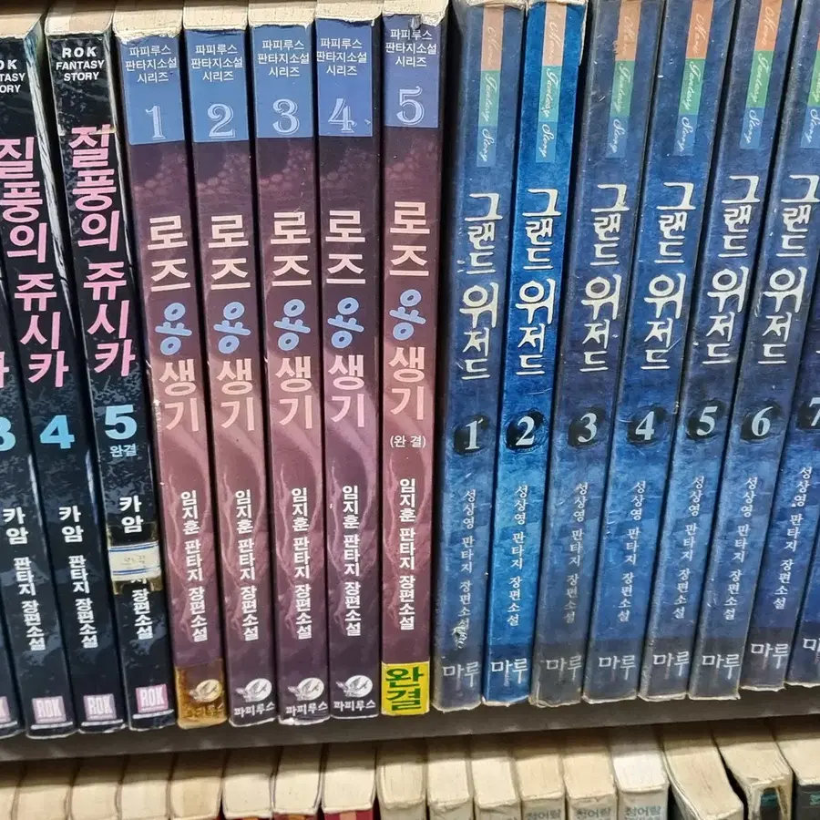 로즈용생기 1-5 완 임지훈 판타지 소설