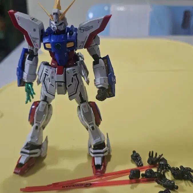 rg 샤이닝건담 가조립 (서비스 HG제타건담 가조)