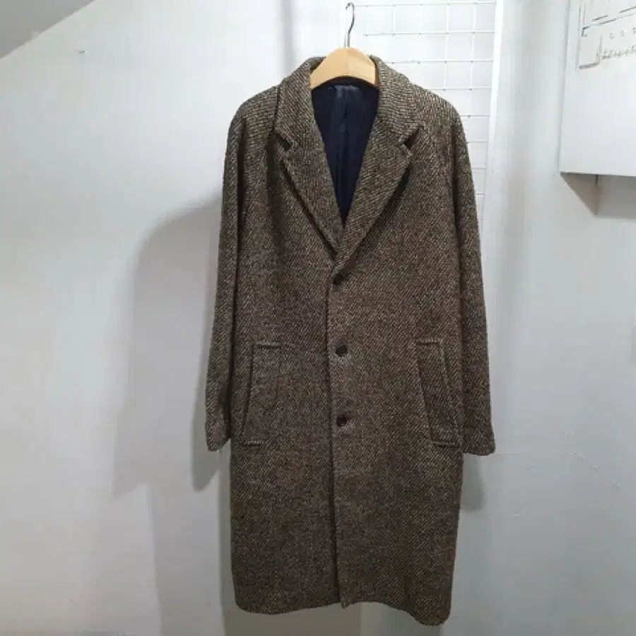 에잇세컨즈 모직 롱코트 (L-100)#657J