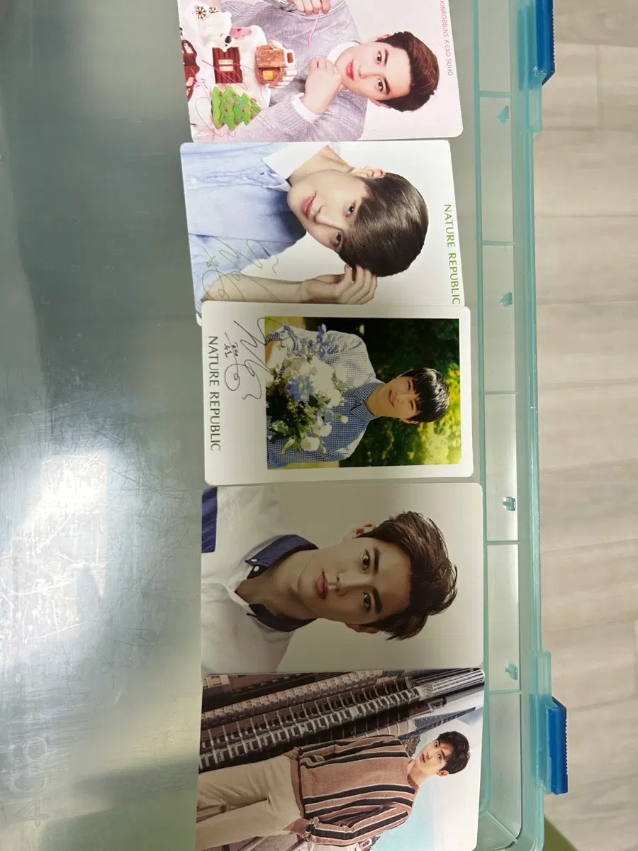 Exo Suho poca 5 cards bulk