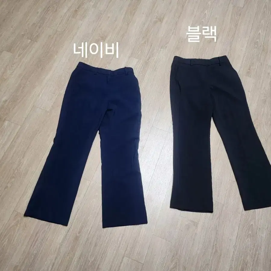 스파오 슬랙스 블랙,네이비