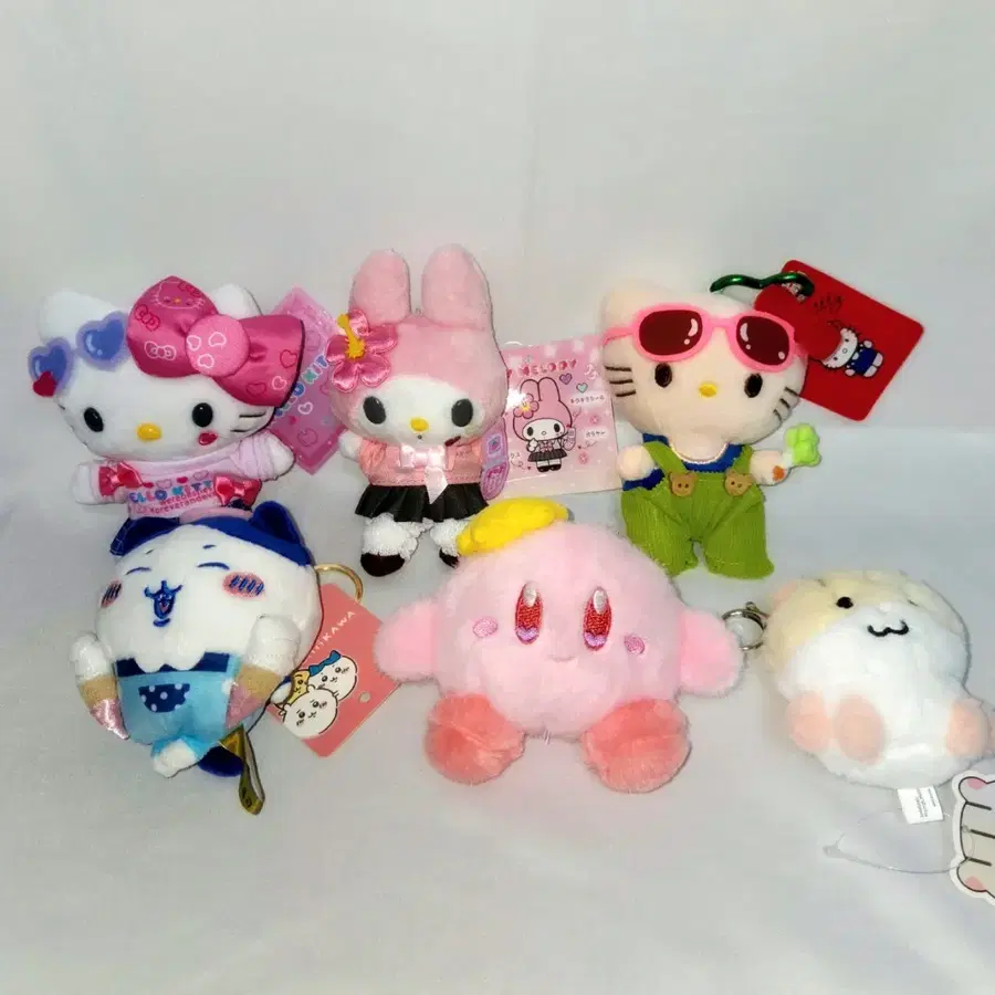 여러가지 미니 인형 키링