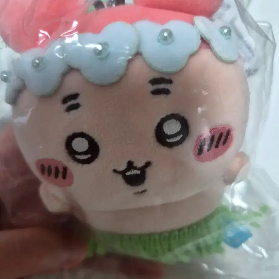 먼작귀 치이카와 인어섬 카니 인형키링