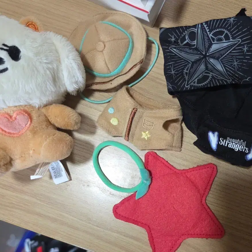 뿔바투 밤긋이 인형 옷들과 함께 일괄 판매