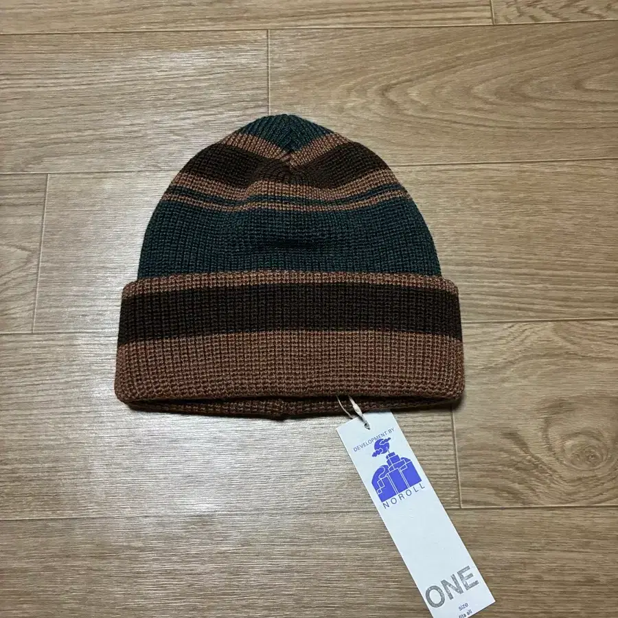 Noroll 노롤 스트라이프 메리노 울 비니
