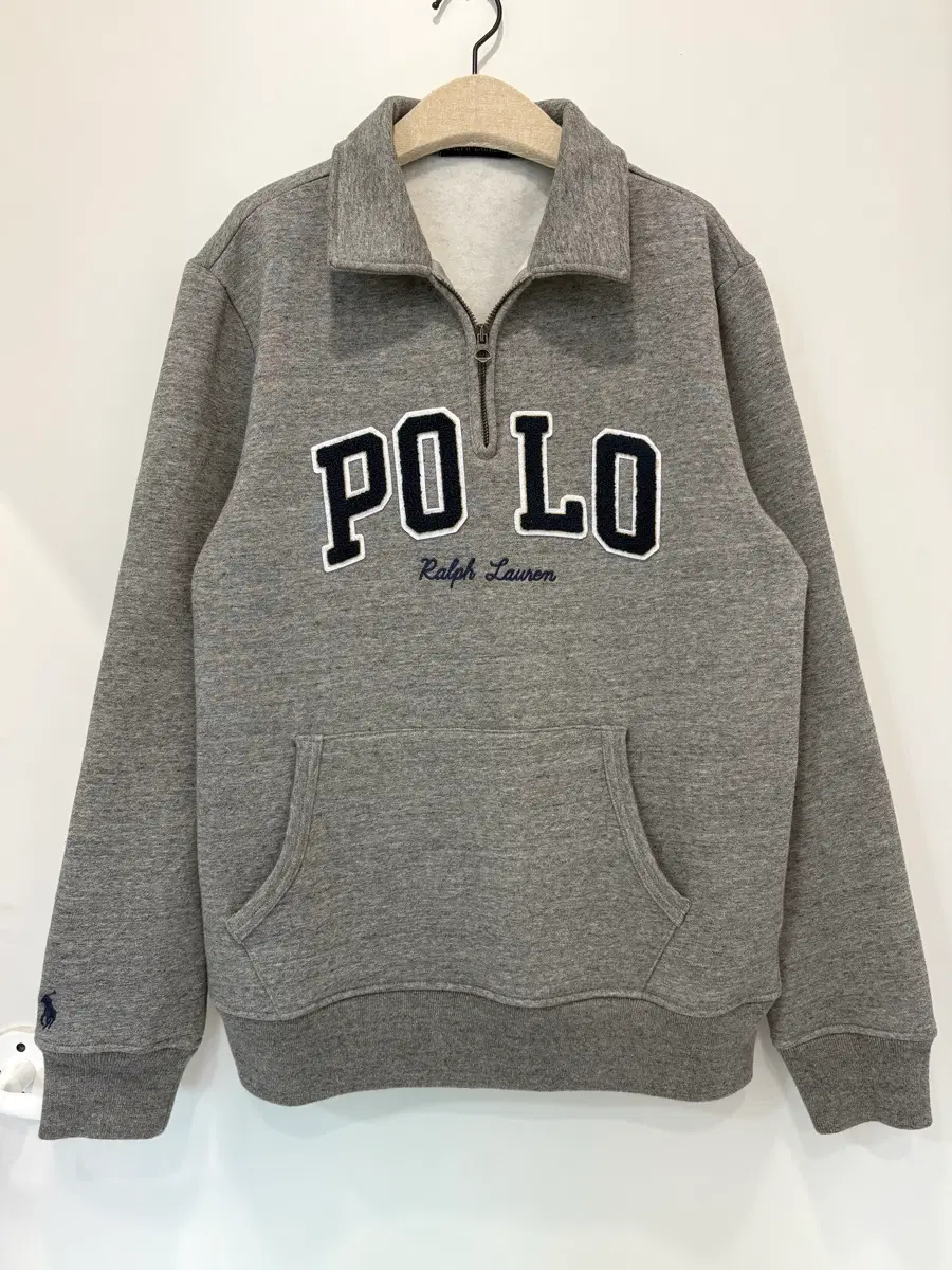 Genuine) Polo Ralph Lauren Half-Zip Sweatshirt Size 100